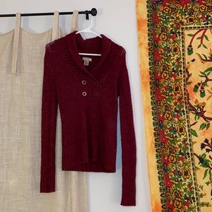 Long-sleeve, “The Original Arizona Jean Company” sweater. Size medium.